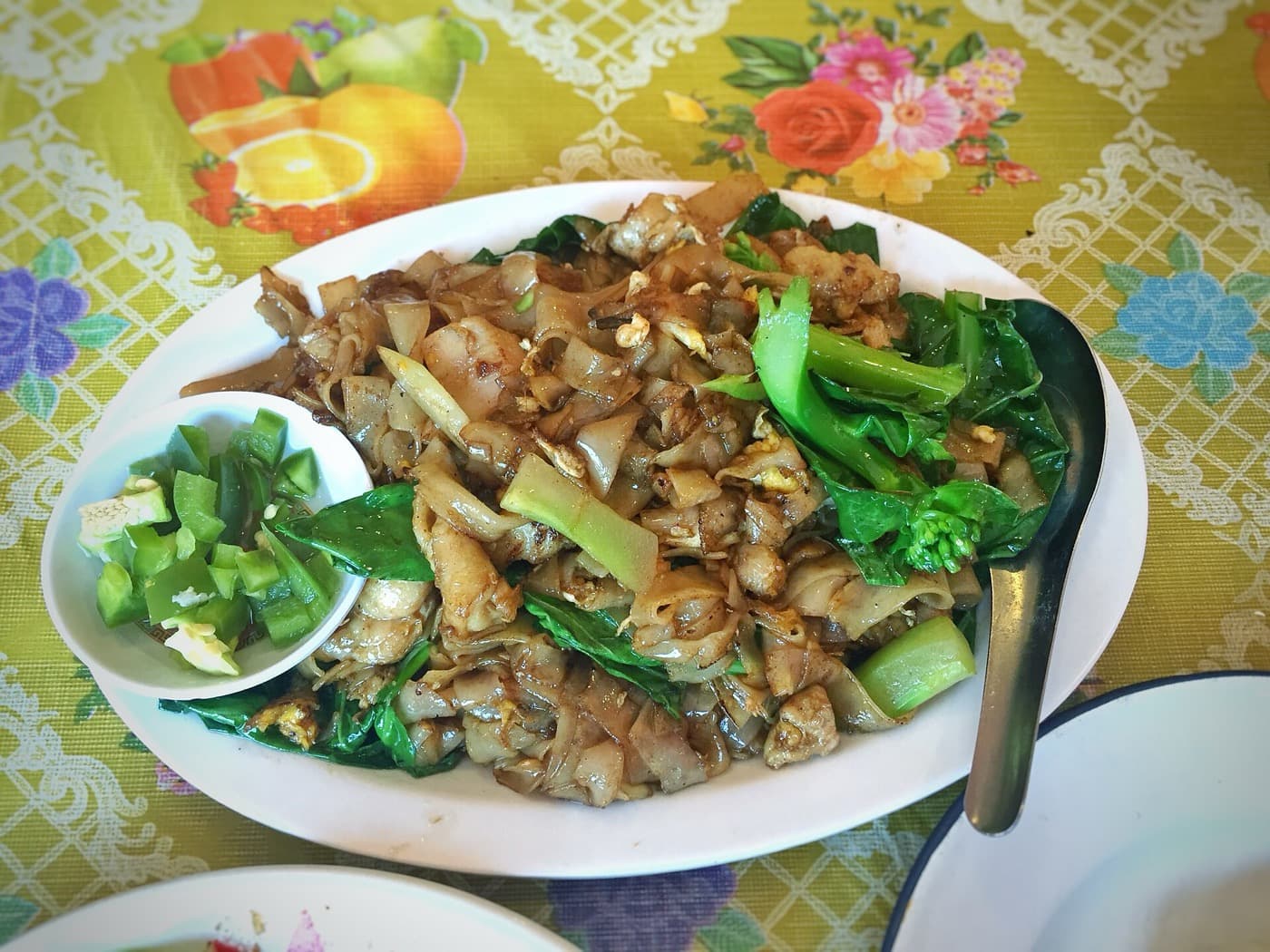 Hähnchen, Reis und Brokkoli