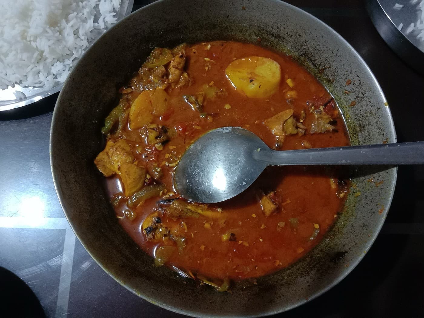 Hähnchencurry mit Kokosmilch