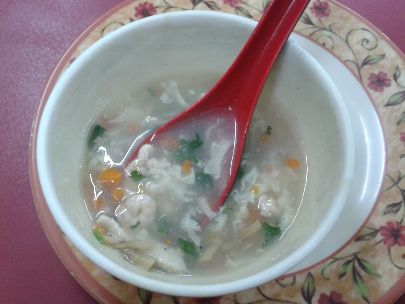 Hühnersuppe mit Suppengrün