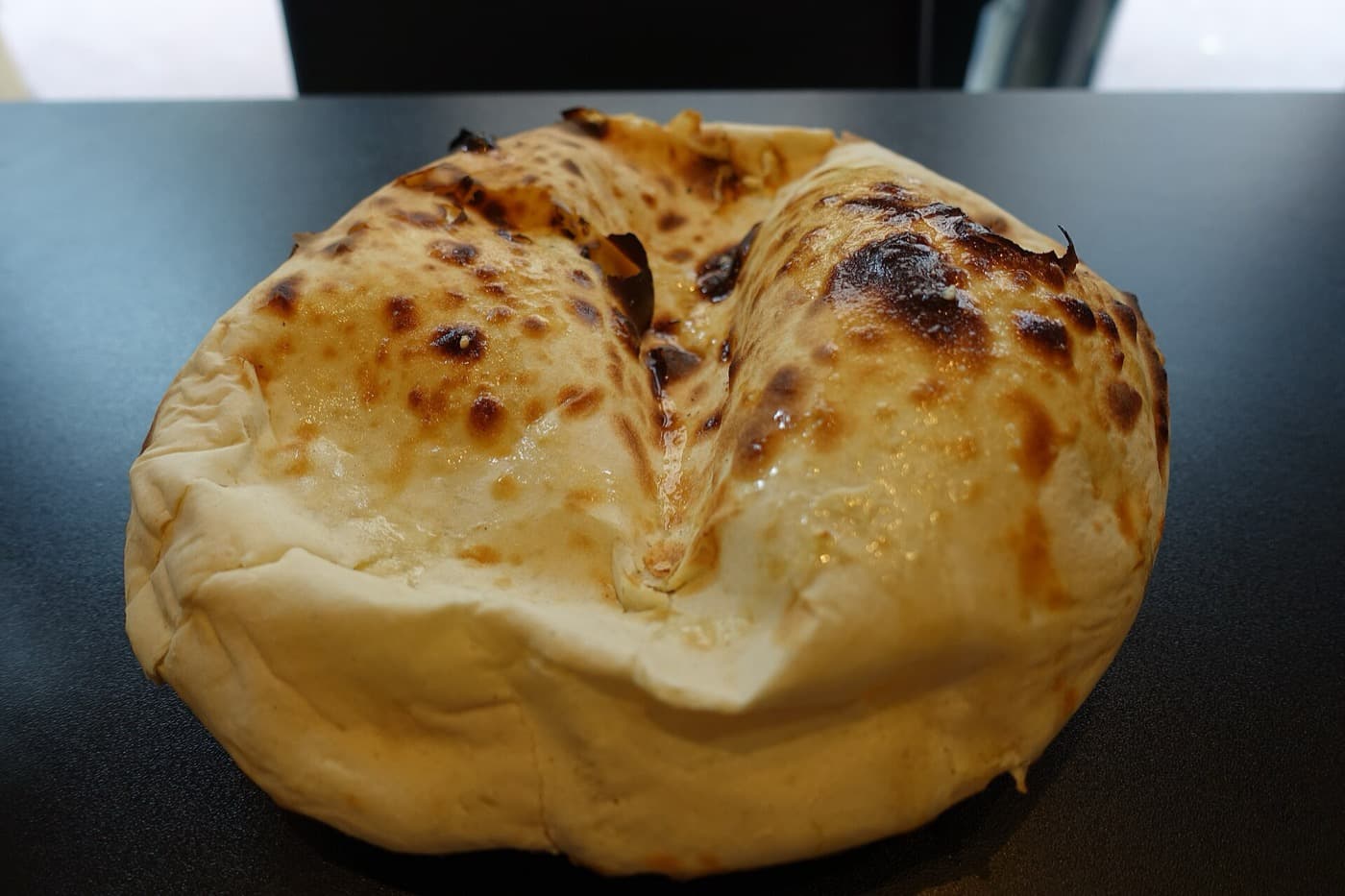 Naan aus der Pfanne