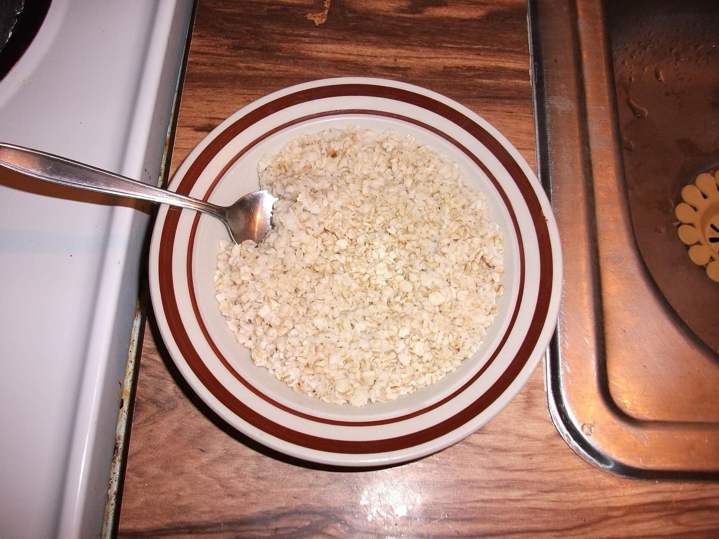 Porridge mit Apfel und Zimt