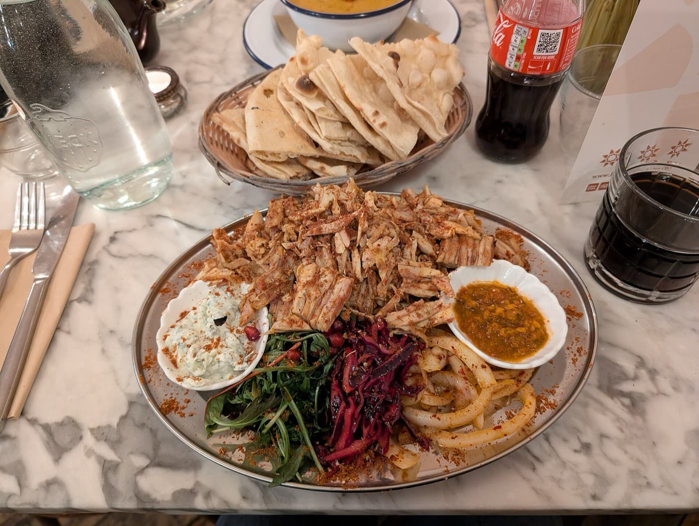 Hähnchen-Shawarma vom Blech