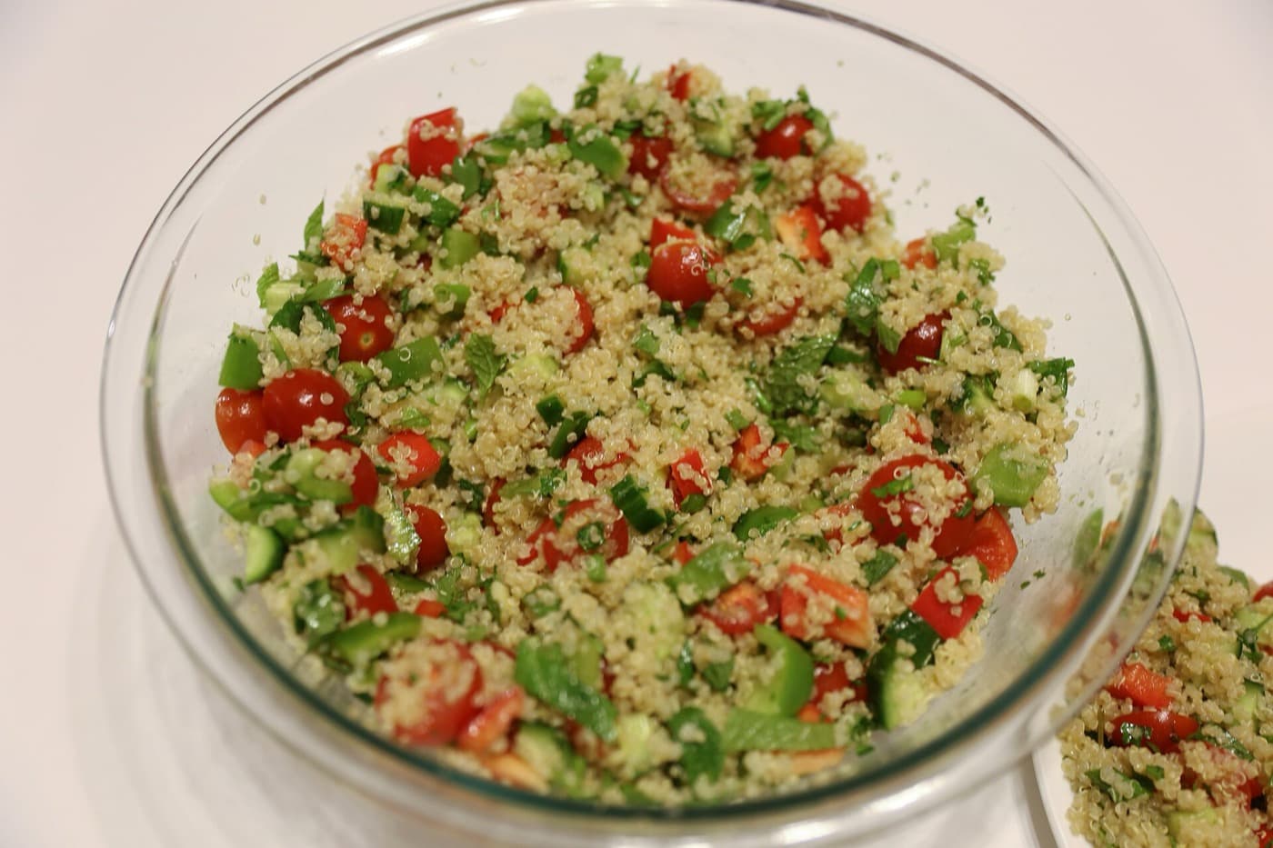 Tabouleh mit viel Petersilie
