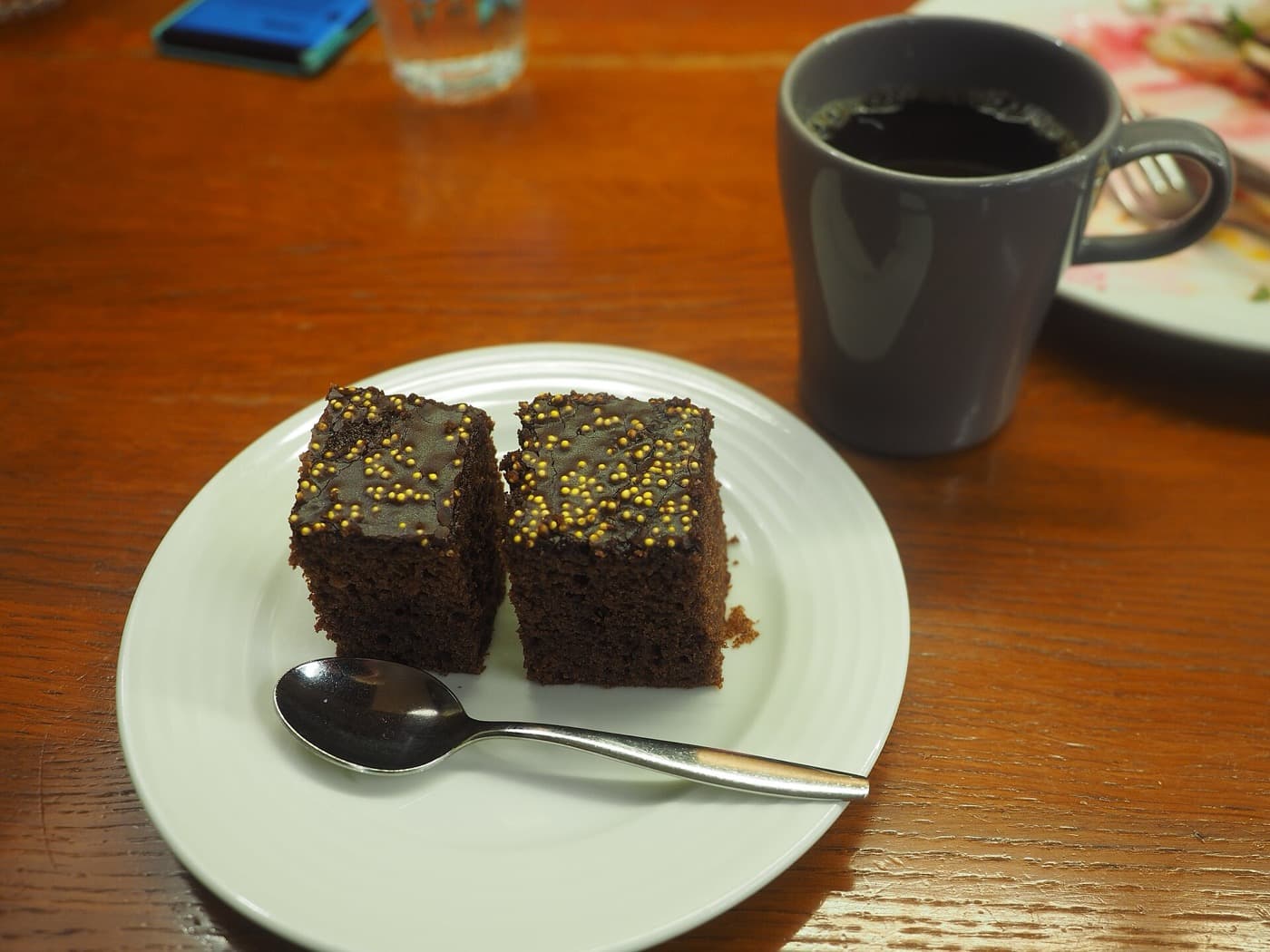 Vegane Brownies mit schwarzen Bohnen