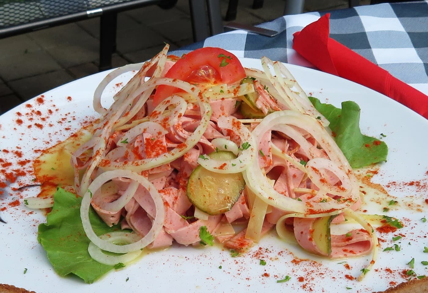 Schwäbischer Wurstsalat