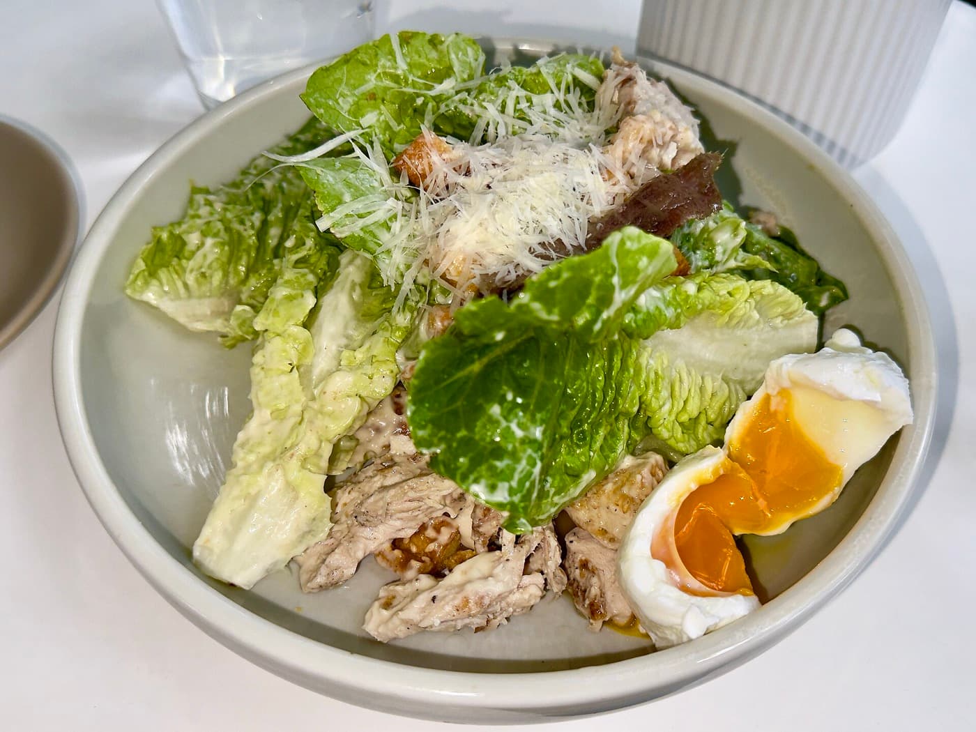 Caesar Salad mit Croutons
