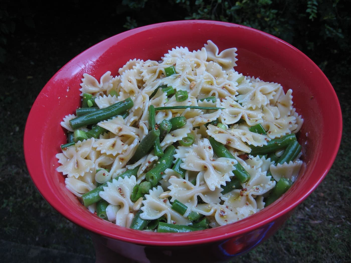 Nudelsalat mit Joghurtdressing