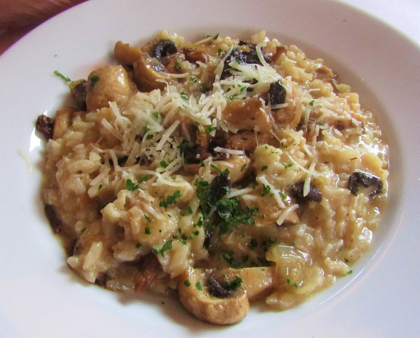 Pilzrisotto