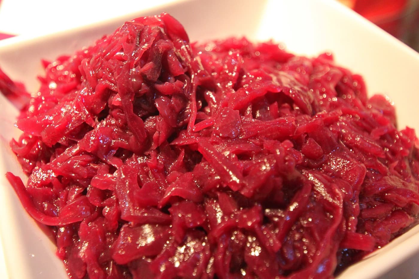 Rotkohl mit Apfel und Nelken