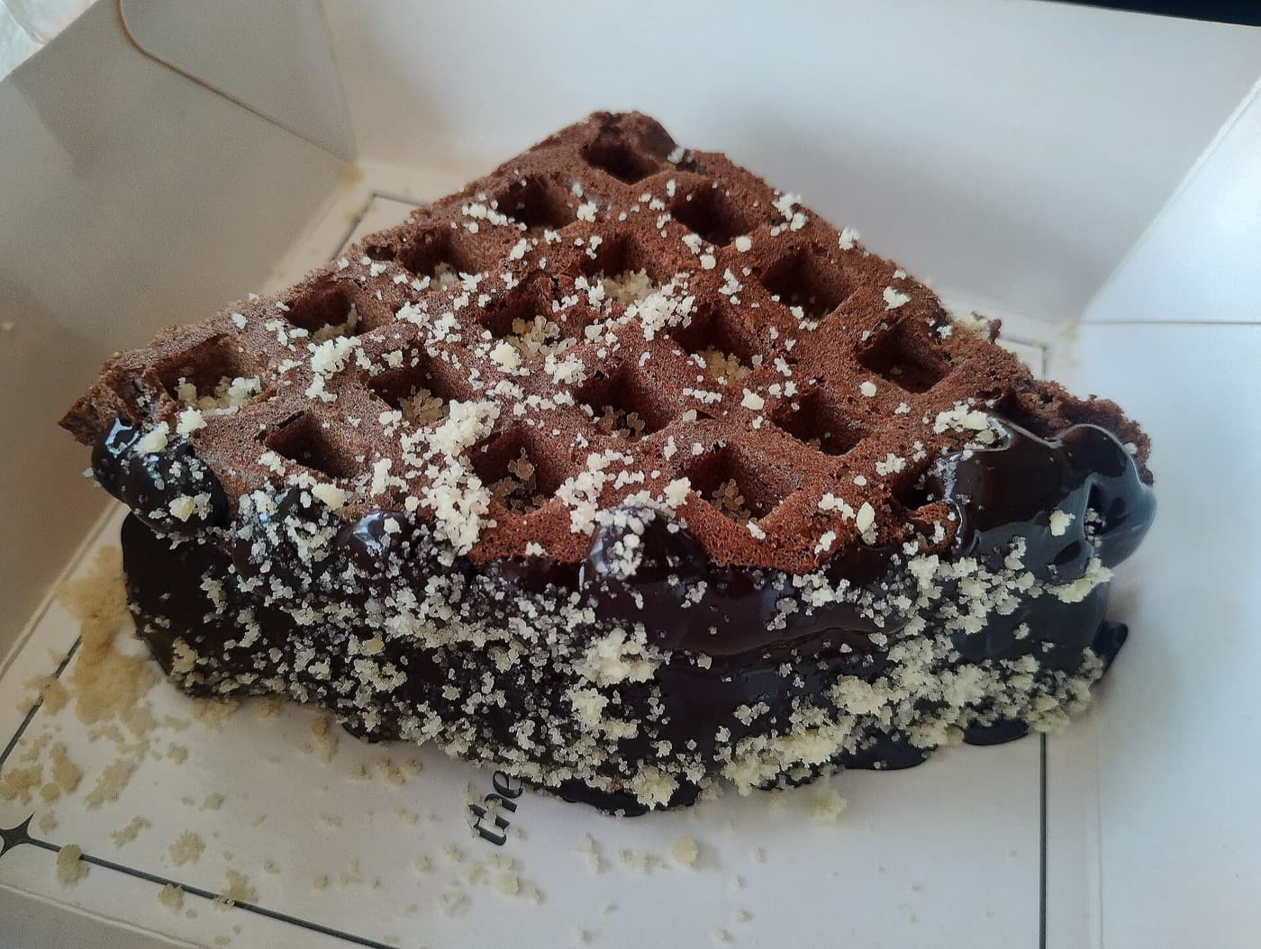Waffeln, außen knusprig
